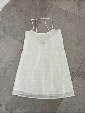 Buffalo David Bitton White Spaghetti Strap Slip Dress